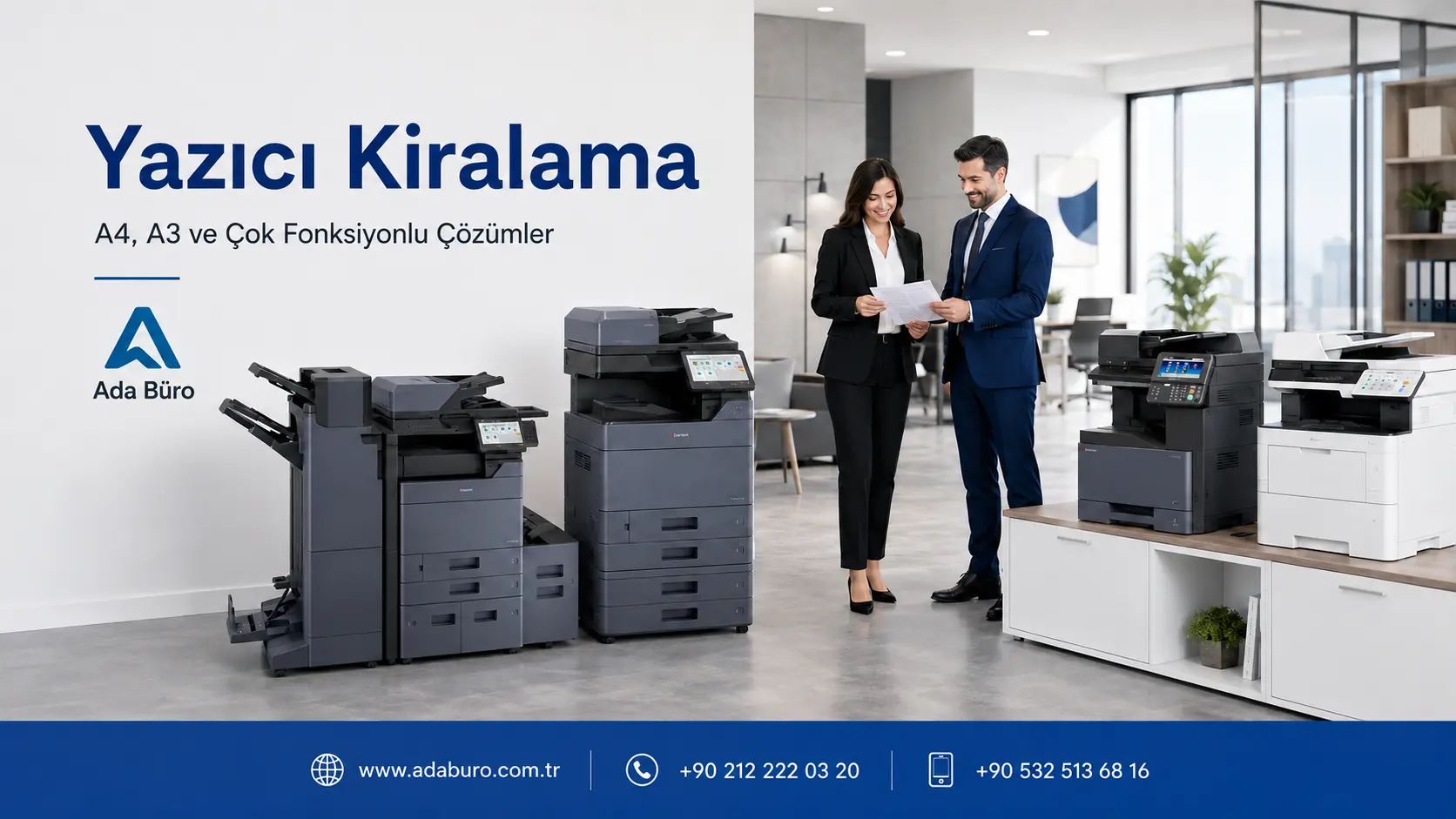 Yazıcı Kiralama ve Çok Fonksiyonlu Çözümler