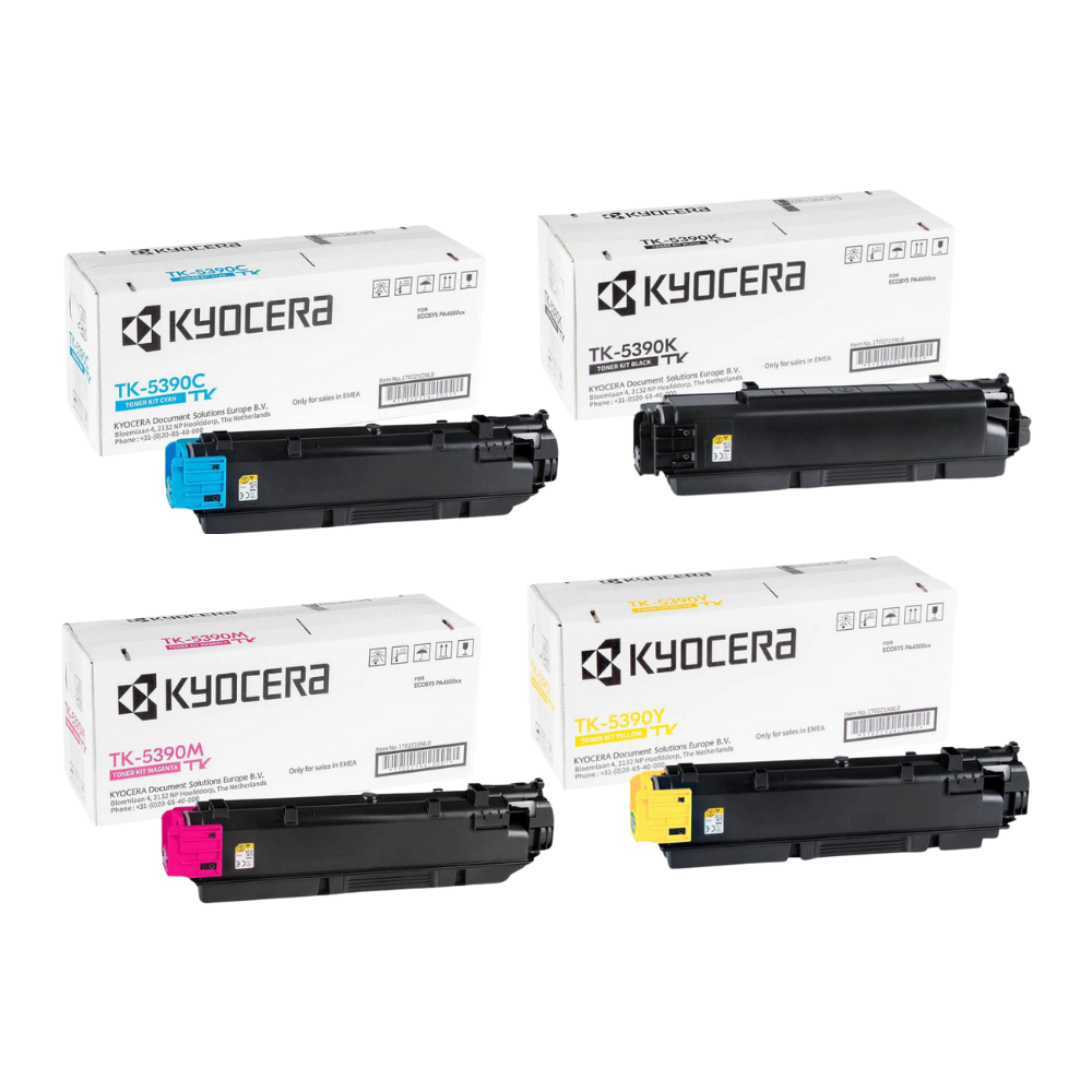 Kyocera TK-5390C/TK-5390M/TK-5390K/TK-5390Y/PA4500CX Orjinal Yazıcı Toneri