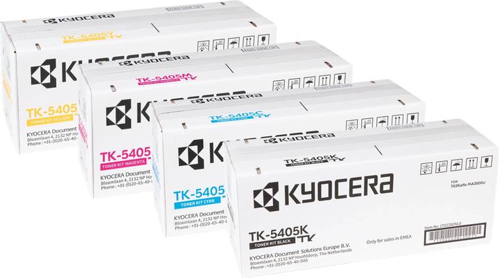 Kyocera Taskalfa MA3500Cİ/TK-5405C/TK-5405M/TK-5405K/TK-5405Y Orjinal Fotokopi Toneri
