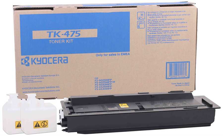 Kyocera TK-475/FS-6020MFP/6025MFP/6030MFP/6525MFP/6530MFP Orjinal Fotokopi Toneri