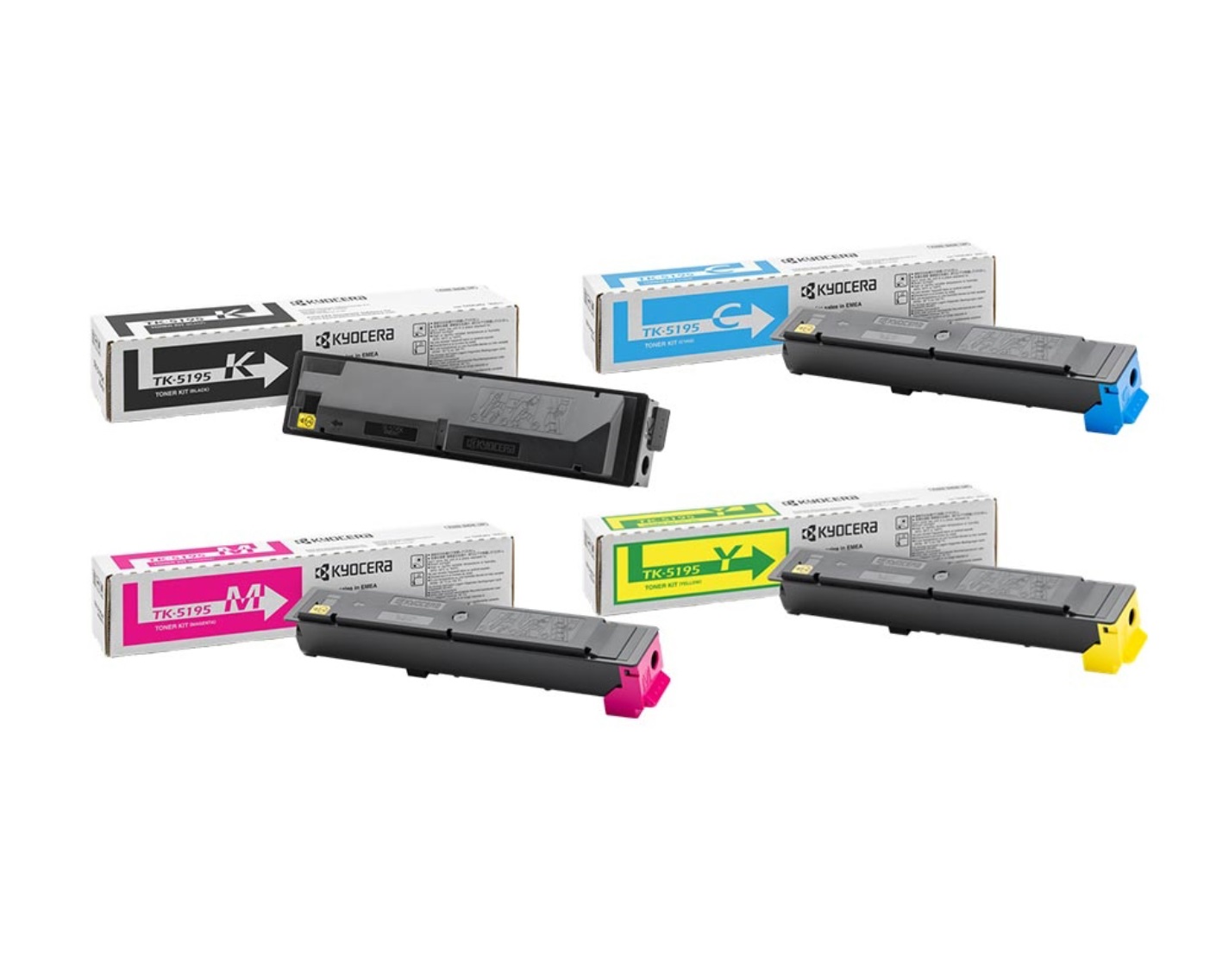Kyocera Taskalfa 306Cİ/307Cİ/308Cİ/TK-5195C/TK-5195K/TK-5195M/TK-5195Y Orjinal Fotokopi Toneri