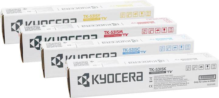 Kyocera Taskalfa 408Cİ/508Cİ/TK-5315C/TK-5315M/TK-5315K/K-5315Y Orjinal Renkli Tonerler