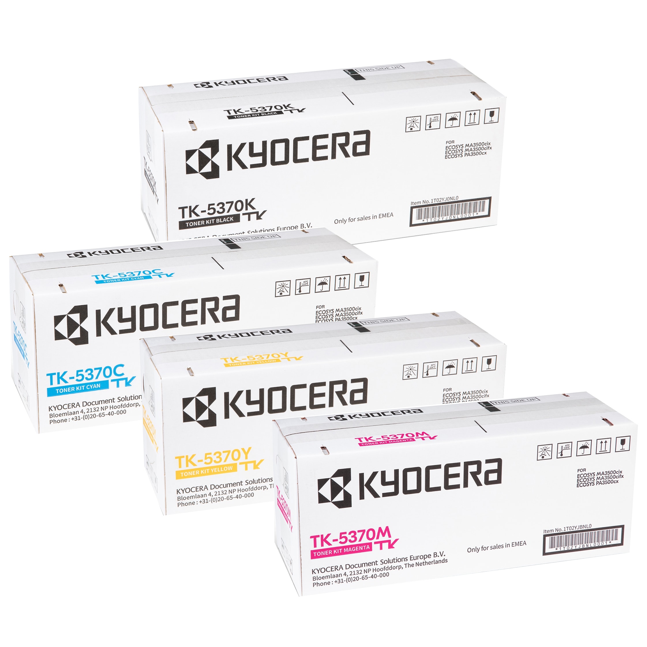 Kyocera TK-5370C/TK-5370M/TK-5370K/TK-5370Y/PA3500CX/MA3500CİX Orjinal Toner
