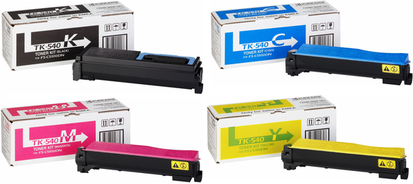 Kyocera TK-540C/TK-540M/TK-540Y/TK-540K Orjinal Tonerler