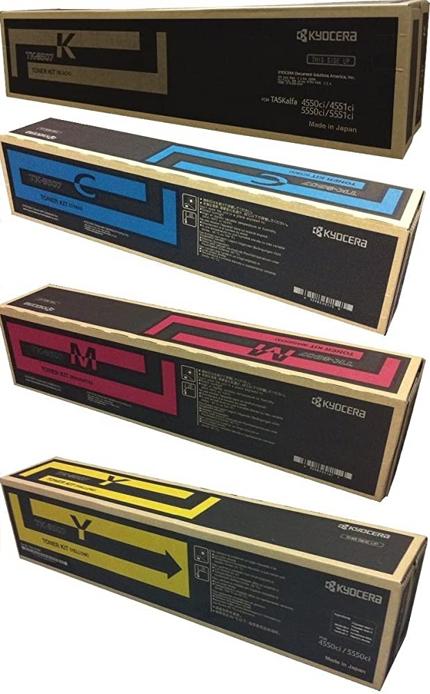 Kyocera Taskalfa 6550ci/TK-8705C/TK-8705K/TK-8705M/TK-8705Y Fotokopi Toneri